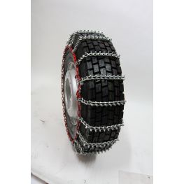 TRYGG SUPER Tight pattern, 7/8 mm heavy duty snow chains, with square studs.